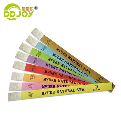 Custom Events Wristbands Fast Shipment via DHL FEDEX UPS TNT EMS Dupont Paper/Tyvek
