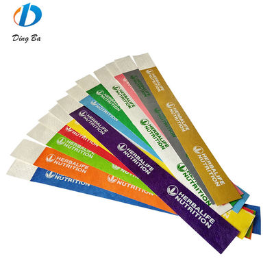 Target End User Events and Festivals Custom Tyvek Wristbands for Park/Club/Party