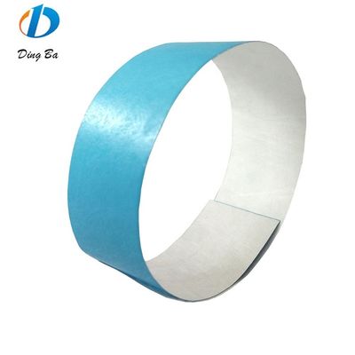 15 Colors Tear Resistant Tyvek Wristband for Events and Parks Customized Logo Accepted