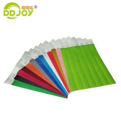 Supply Tyvek Paper Wrist Band For Events Popular Products Bracelet / Wristbands Park