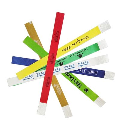 250*19mm Tyvek Paper Wristbands CLASSIC Style for Events/Playground/Festival One Time