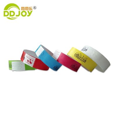 250*19mm Tyvek Paper Wristbands CLASSIC Style for Events/Playground/Festival One Time