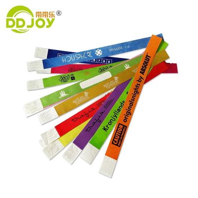 250*19mm Tyvek Paper Wristbands CLASSIC Style for Events/Playground/Festival One Time