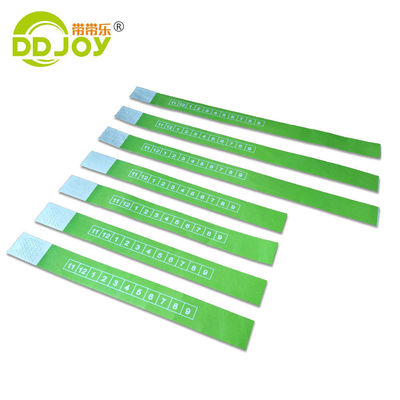 Events and Festivals Usage Scenarios Personalized Tyvek Bracelet with QR Code