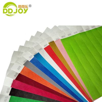 Durable Purple Tyvek Wristbands for One Time Events 250*25mm/250*19mm