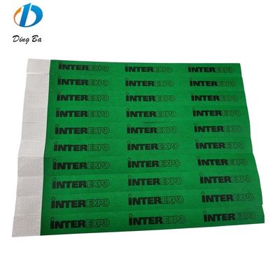 Custom Tyvek Waterproof Wristband for Event Party Festival and Wedding OEM Customized